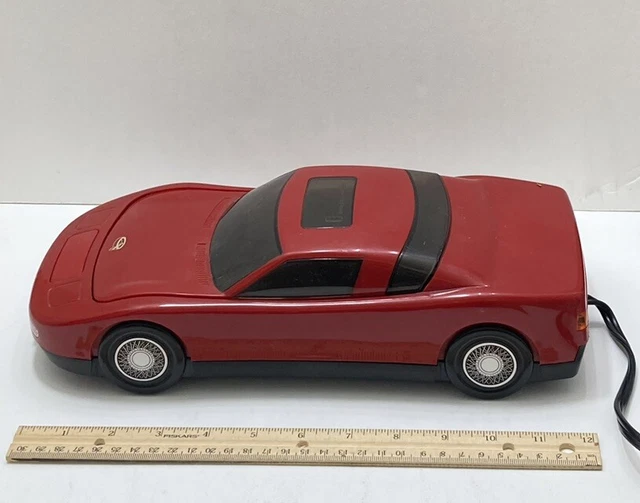 VINTAGE QUANTUM INTERNATIONAL Red Race Car VHS Video Cassette Tape