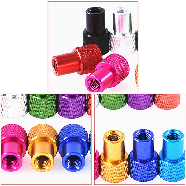 M6 KNURLED THUMB Nuts Blind Hole Aluminium Alloy High Type Hand Grip