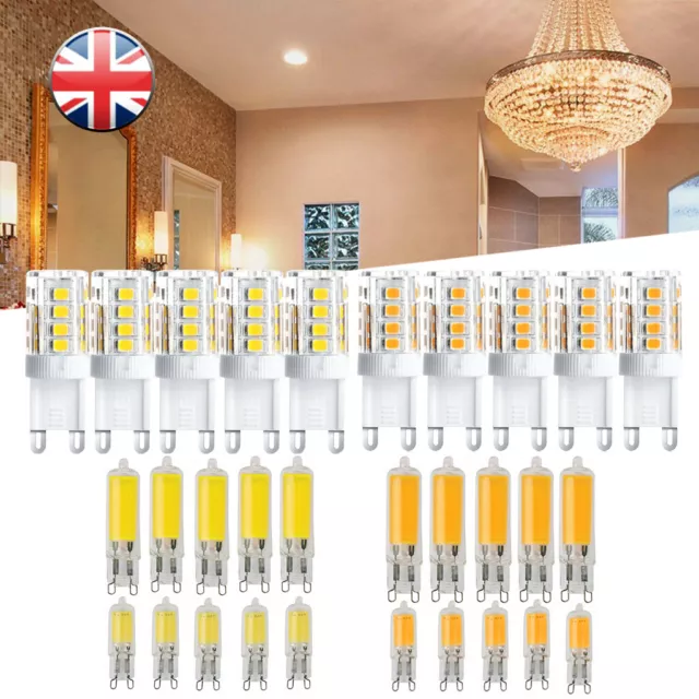 10X G9 LED Bulb 3W/5W Capsule Light Replace Halogen Bulbs Lamps Energy Saving