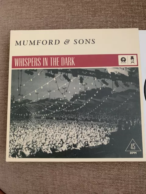 Mumford And Sons Whispers In the dark. Numbered Vinyl Single