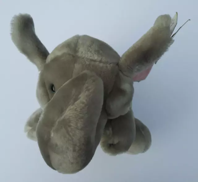 Elephant Hand Puppet Plush Animal Express Stuffed Animal 1978 Vintage With Tags