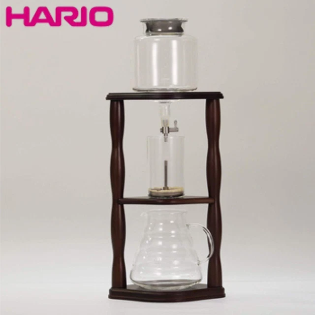 HARIO ICED COFFEE Dripper Cold Brew Drip Tower Coffee Maker Wooden 26