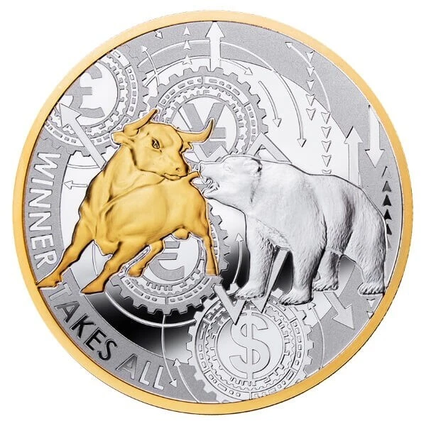 Winner Takes All 1/2 oz Proof Silver Coin 500 Francs CFA Cameroon 2021
