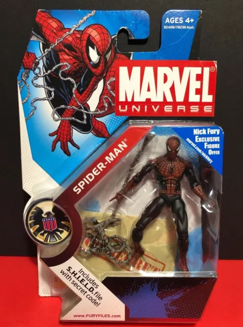 Spider-Man - Marvel Universe - Series 1 #032 - Variant  - Hasbro - 3.75" New