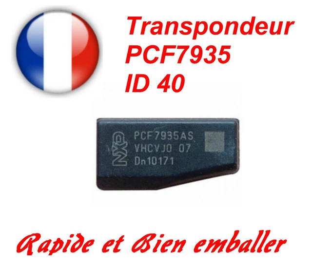 Transpondeur PCF7935AS Pour Clé De Voiture - Neuf, Compatible De Nombreuses Marques
