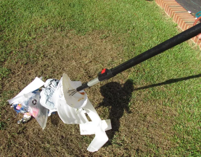 Heavy Duty Grabber Tool - Trash Grabber -  (Free 30" Pole Included) c
