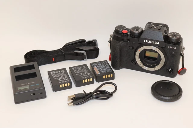 Fujifilm X-T2 Digital SLR Camera Body (Shutter count only 3)