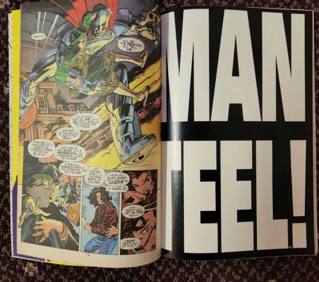 Superman: The Man of Steel #22 [Die-Cut Cover Edition] (Jun 1993, DC) 4