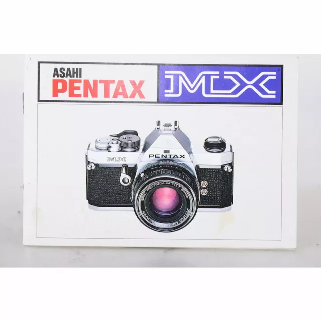 Pentax MX Instrucciones de Uso / Manual / Manual Alemán