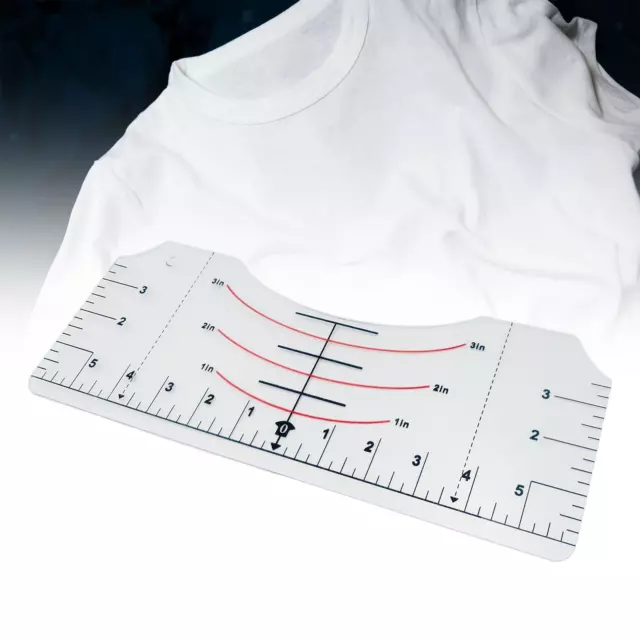 T Shirt Ruler Guide to Center Designs for Craft Sewing Supplies Hot Press