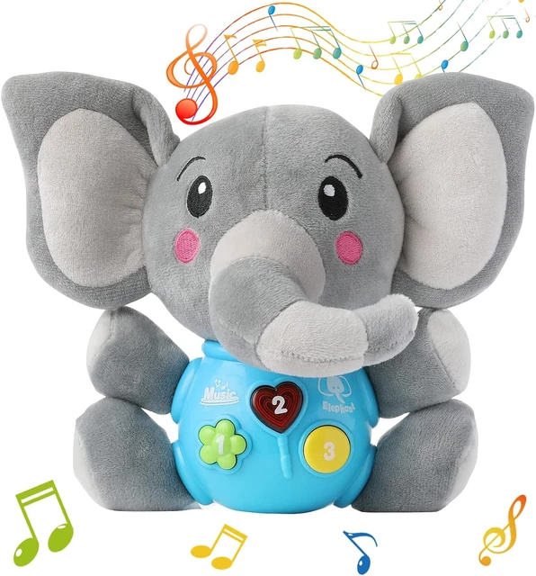 FWZXBK Plüschtier Babyspielzeug - Neugeborenes Baby Musikspielzeug für Baby 0 bis 36 Monate - bis