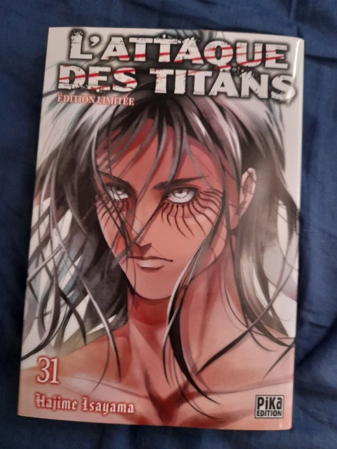 L'attaque Des Titans Tome 31 SNK Edition limitée Neuf sous blister