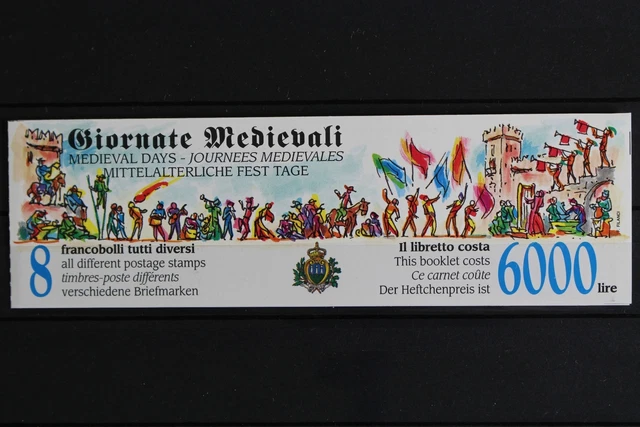 San Marino, MiNr. MH 4, postfrisch / MNH - 614853