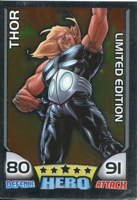 Marvel Hero Attax HERO ATTAX SERIES 1 LIMITED  EDITION LE3  CARD BY TOPPS