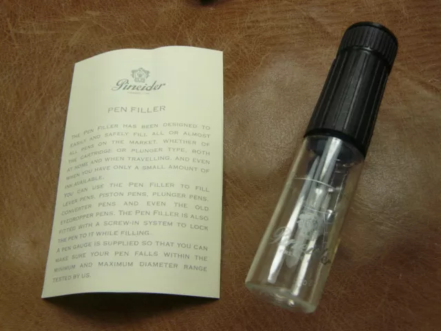 Pineider Fountain Pen Filler / Traveling Inkwell