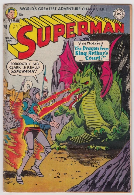 Superman #86, Good, Jan. 1954