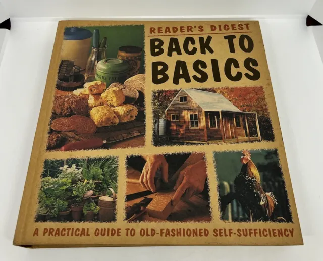 Back to Basics Guide HC by Readers Digest Self-Sufficiency Old Fashioned Farming