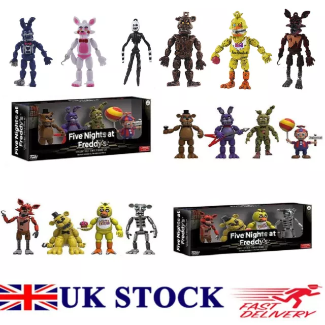 12/1pcs Cute Five Nights at Freddy's FNAF Action Figures Doll Games Toys  (S499)