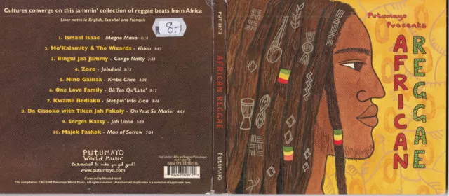 V.A. - African Reggae (Ismael Isaac...) CD (Digipak) Putumayo World Music