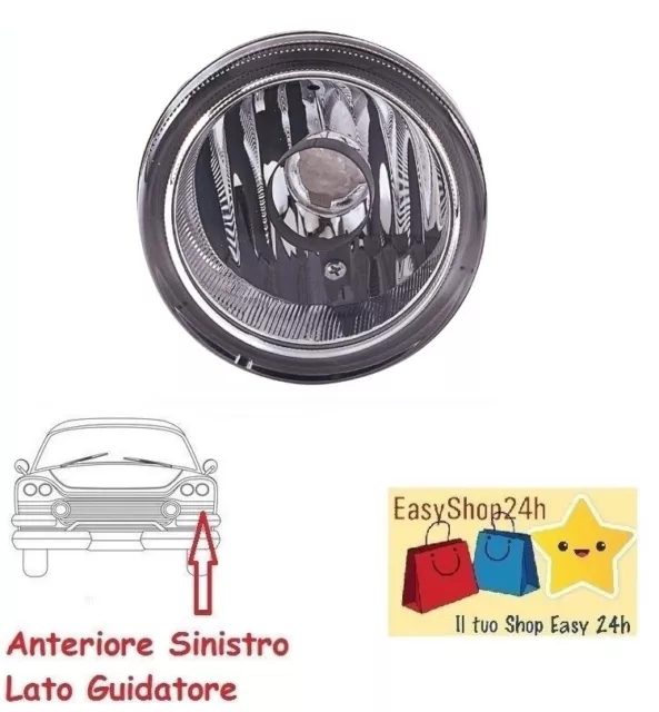 Faro Fanale Proiettore Fendinebbia Sx Per Fiat Sedici Suzuki Sx4 H11 Faretto