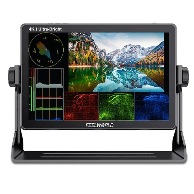 Feelworld LUT11S 10.1" FHD IPS Touch DSLR Camera Field Monitor, 3G-SDI/4K HDMI