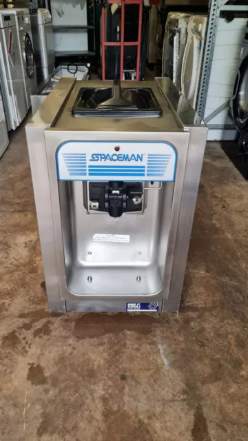 Spaceman 218 Commercial Soft Ice Cream Machine 6218 delivery table top