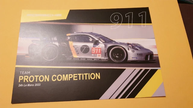CARTE CARD DEDICACEE 24 Heures Du Mans 2025 Oreca Apr #45 Le Mans 24H