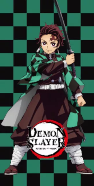 Demon Slayer Bath Towel Beach Towel 27 5/8x55 1/8in