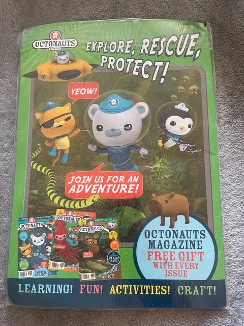 NEW, SEALED ABC For Kids. Octonauts Magazine Issue 3. Free Eye Patch £4 ...