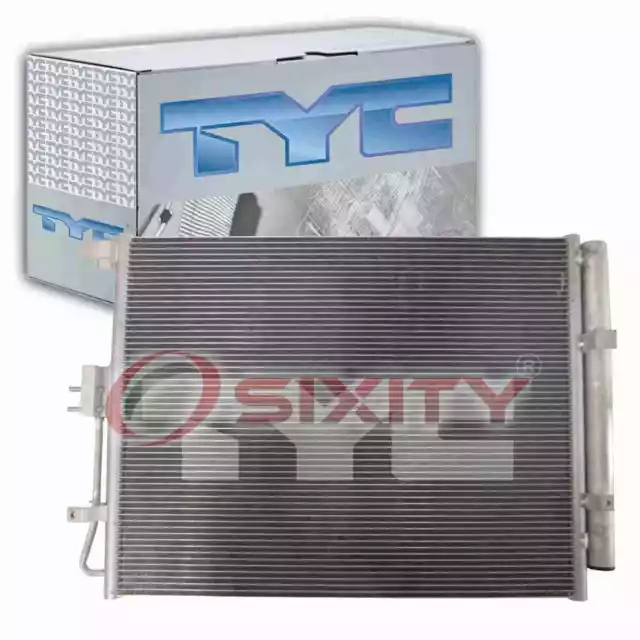 TYC Front AC Condenser for 2017-2018 Kia Soul 1.6L L4 AC Air Conditioning wb
