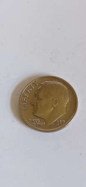 Moneda De Un Centavo / De Usa - 1967 /   Js  /  De Niquel