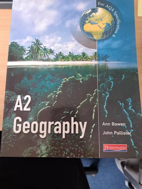 A A2 Geography for AQA specification by Ann Bowen, John Pallister (Paperback,...