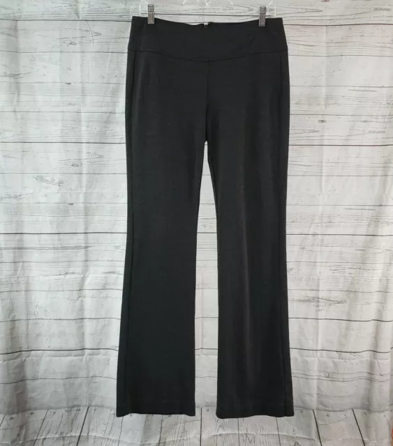 CAbi 966W Womens Ponte Knit Trouser Pants Sz 6 Gray Mid rise