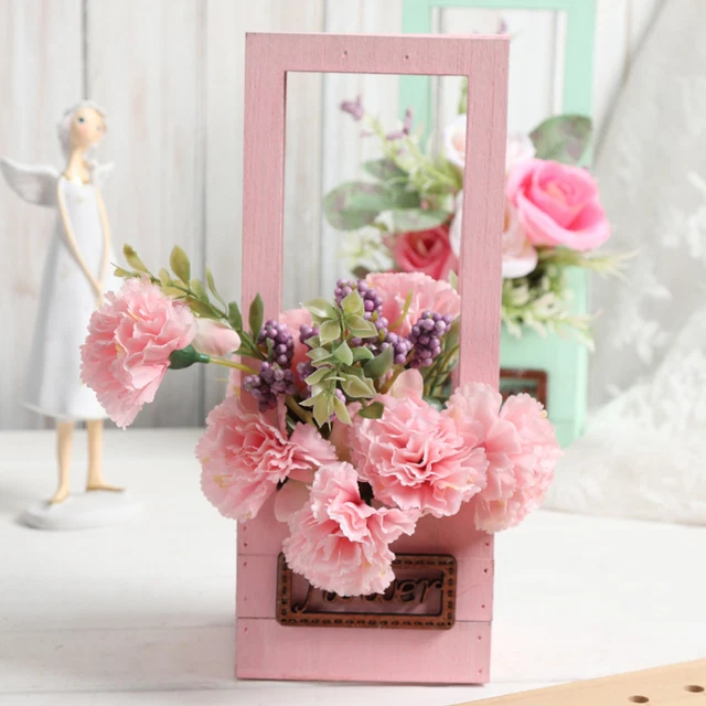 Caja de almacenamiento de flores acabado fino decorar el