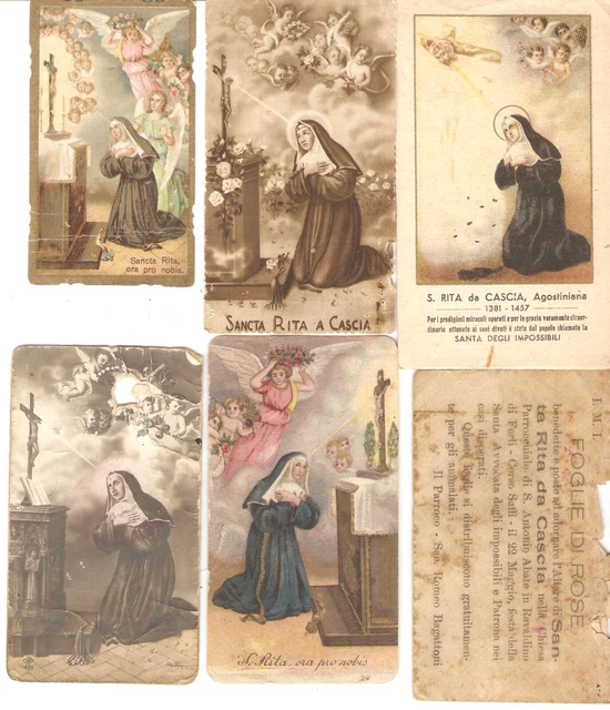 N 5 Santini_ S. Rita Da Da Cascia + Foglie Di Rose Benedette_Rivaldino_Forli'