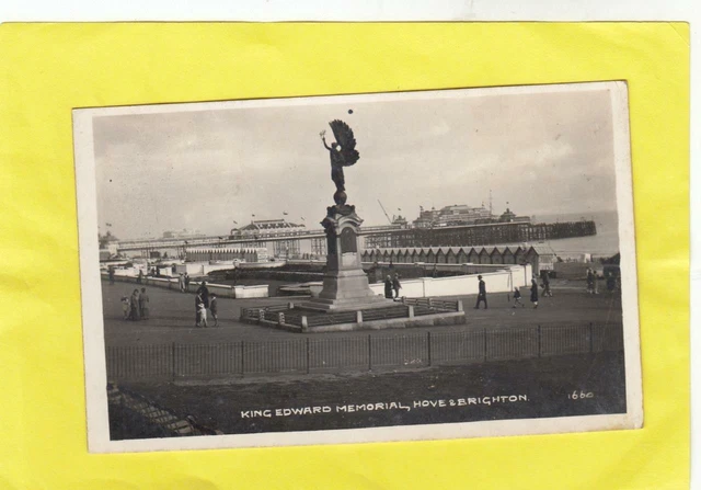 HOVE + BRIGHTON  , KING EDWARD MEMORIAL  , Sussex  ( TJ27 )