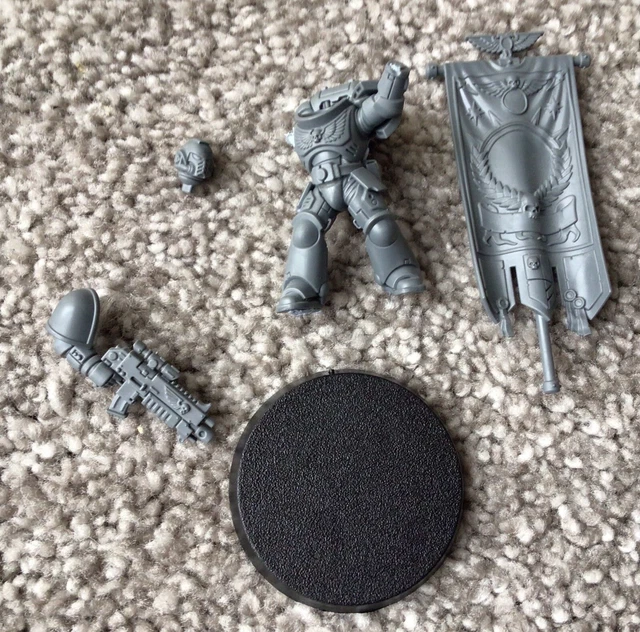 PRIMARIS STANDARD BEARER Warhammer 40k Space Marine 15.74 PicClick