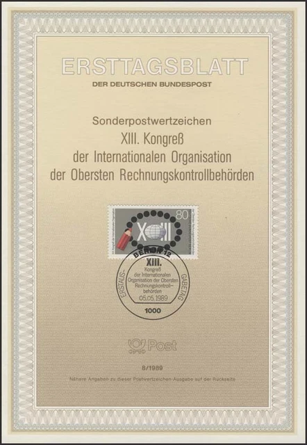 ETB 08/1989 Rechnungskontrollbehörde