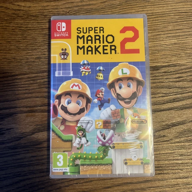 Super Mario Maker 2 Standard Edition Nintendo Switch SUPER MARIO MAKER 2 -- Standard Edition (Nintendo Switch, 2019) EUR 12