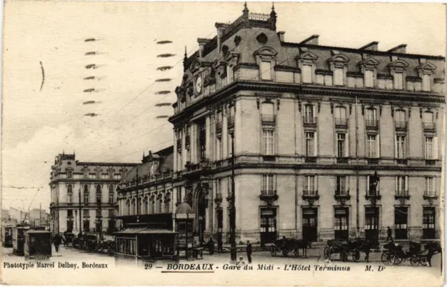 CPA BORDEAUX-Gare du Midi-L'Hotel Terminus (177190)