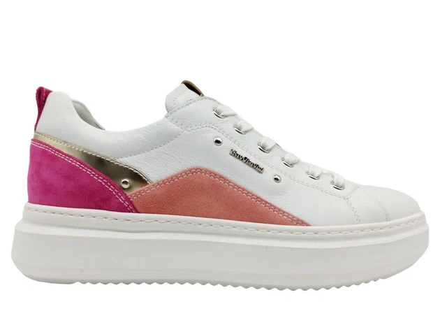 Chaussures Femme Nero Giardini E306553D Baskets Platform Casual Basses Cuir