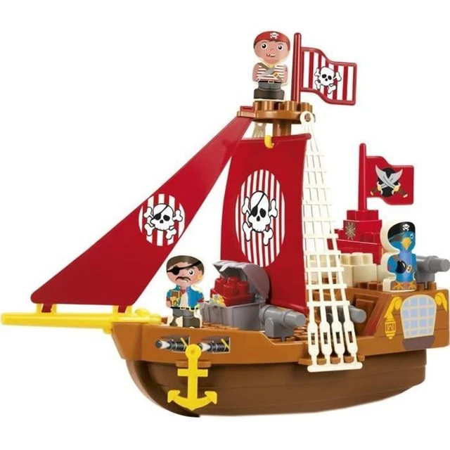Jeu d'équilibre de Bateau Pirate - Jouet d'équilibre Montessoris | Jeux de société pour avec Motif Pingouin de Bateau Pirate, Blocs d'équilibre Jeu d'équilibre de Bateau Pirate - Jouet d'équilibre Montessoris | Jeux de société pour avec Motif Pingouin de Bateau Pirate, Blocs d'équilibre