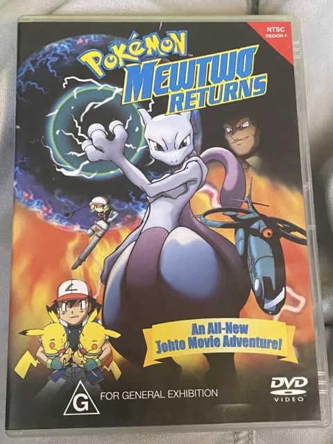 POKEMON MEWTWO RETURNS DVD Veronica Taylor Ikue Ootani VGC Fast Free Post  $59.95 - PicClick AU