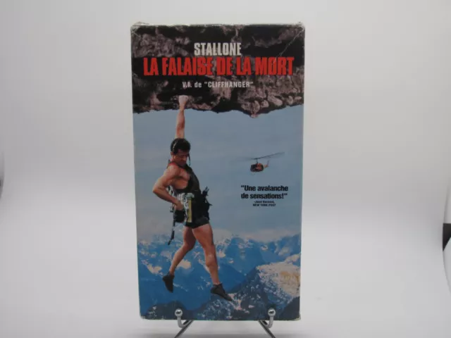 La Falaise De La Mort/ Cliffhanger (VHS)(French) Tested