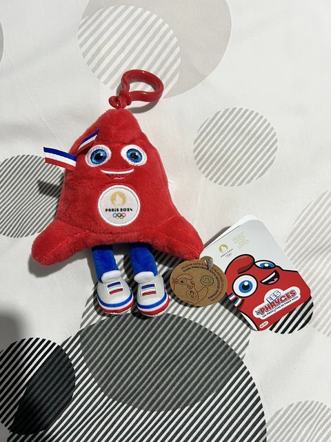 Porte-clés Mascotte Phryge Paralympique PARIS 2024 JO MASCOTTE PARIS