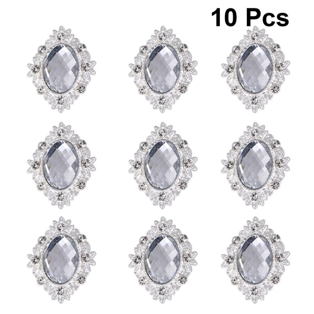 10 pz decorazione cappello fatta a mano fiori scarpe strass patch decorazione matrimonio