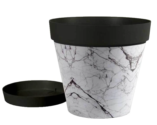Vaso per piante ELATEIA 43 cm Bianco