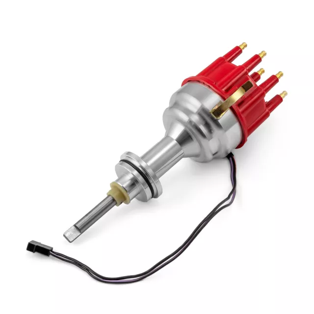 Mopar Chrysler BB 440 8000 Series Pro Billet Distributor [Red] 3