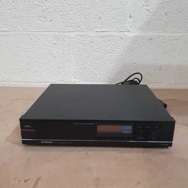 GOODMANS GST5200 BLACK Portable FM Stereo QUARTZ Digital PLL