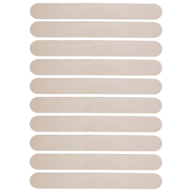 10 ±1 pz Bastoncini applicatore cera piccola legno Miss per donna